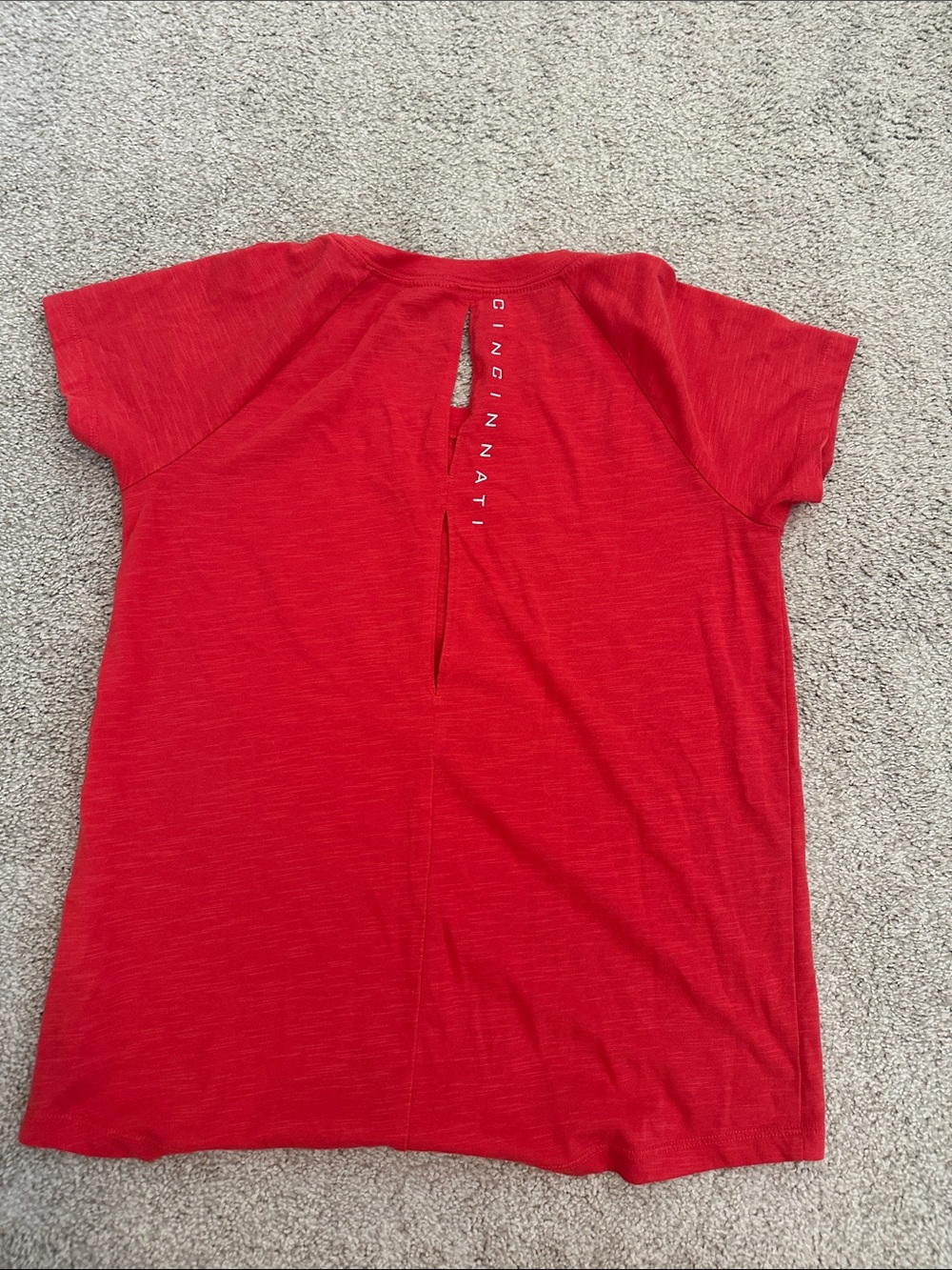Nike Cincinnati Reds Red Performance Tee size small - Picture 3 of 3